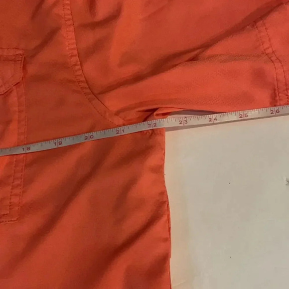 Field & Stream short sleeved button down fishing shirt Light orange Men’s L - Picture 4 of 12